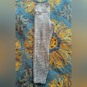 Victorias Secret PINK M gray ribbed leggings